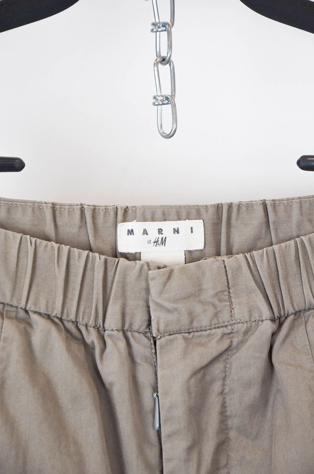 H&M × Marni MARNI x H&M Khaki Chinos Pants - EU46 Size 32" / US 10 / IT 46 - 6 Thumbnail