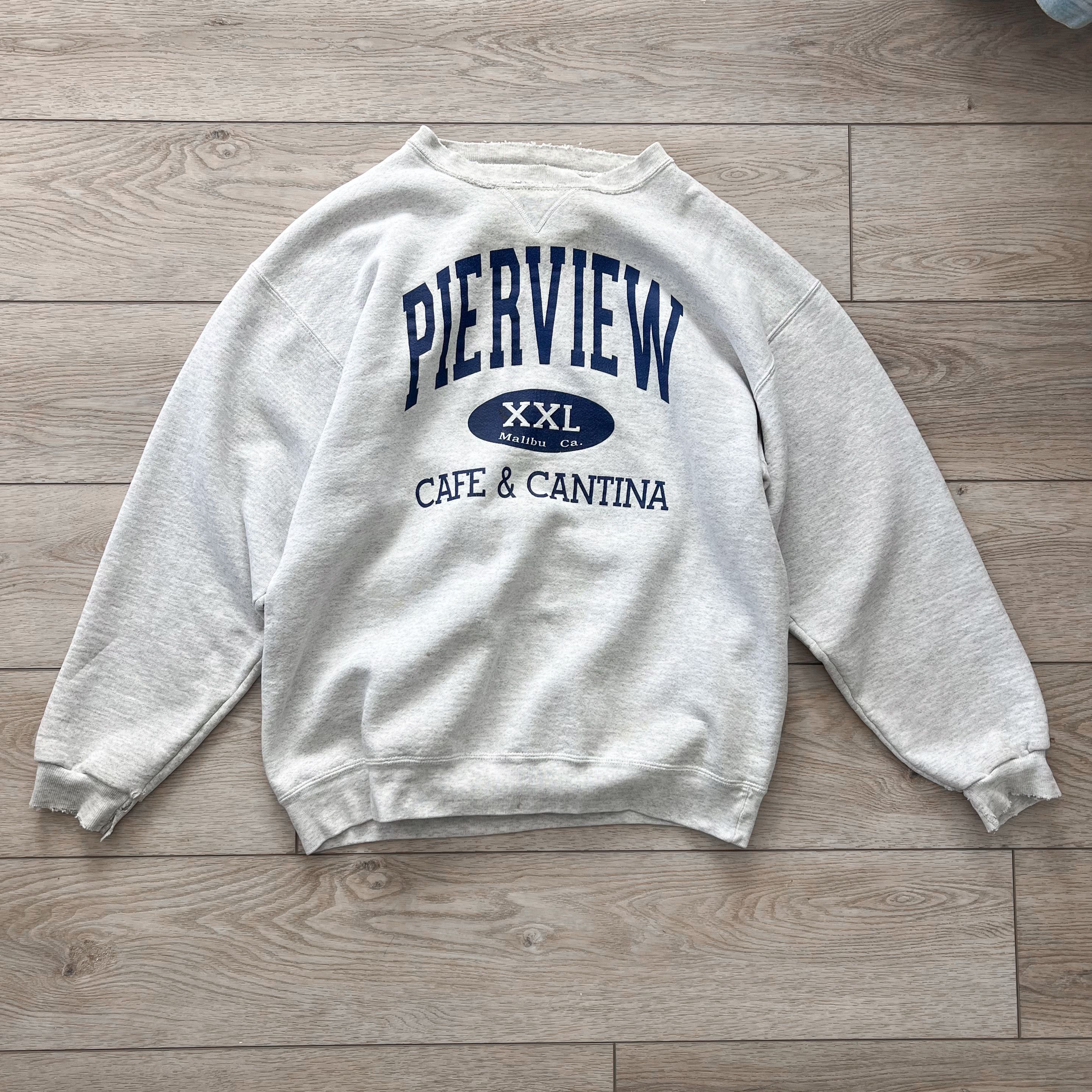 Vintage Vintage Pierview Malibu Beach Cafe Crewneck Sweatshirt USA Size US L / EU 52-54 / 3 - 2 Thumbnail