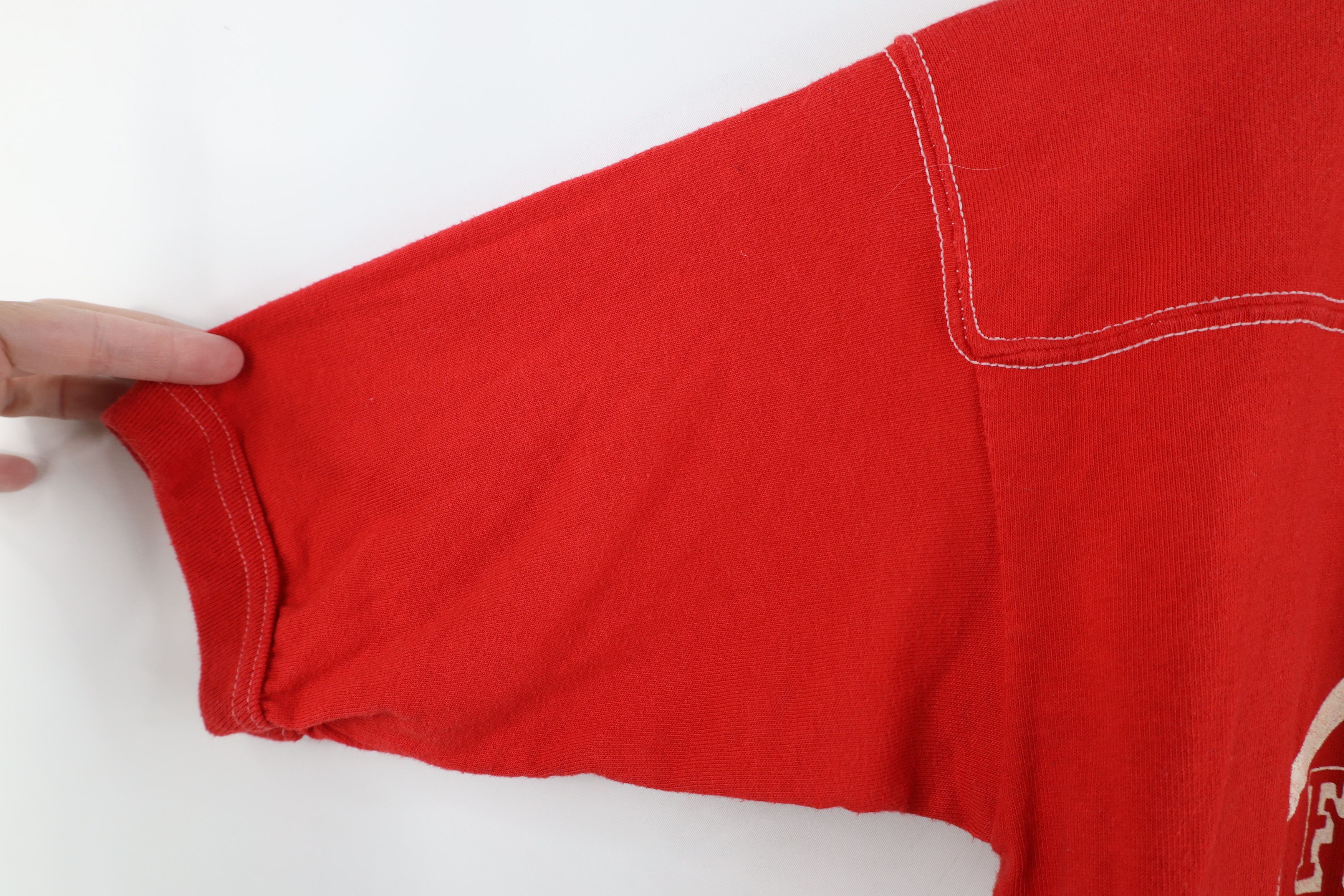Vintage Vintage 70s Streetwear Football Jersey Ringer T-Shirt USA Size S / US 4 / IT 40 - 5 Thumbnail