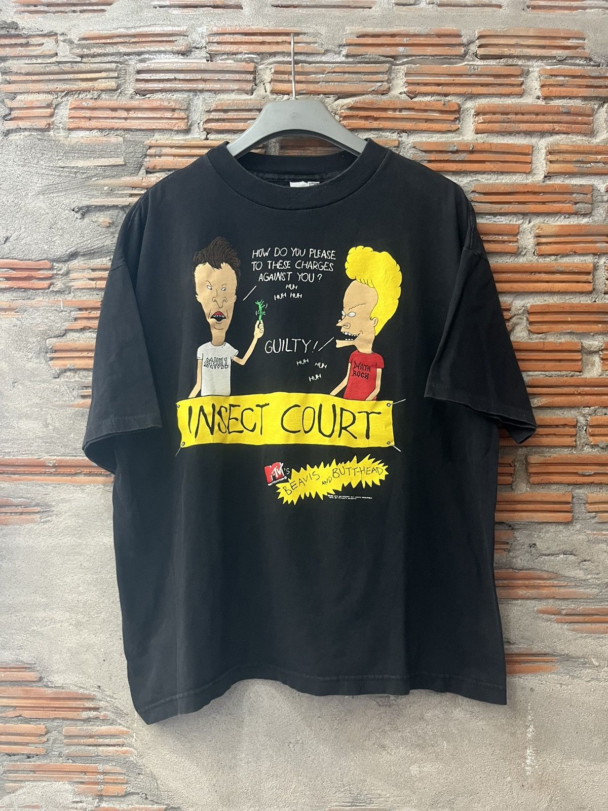 Mtv Vintage MTV Beavis And Butt-Head Insect Court 1993’s Tshirt Size US XL / EU 56 / 4 - 2 Thumbnail