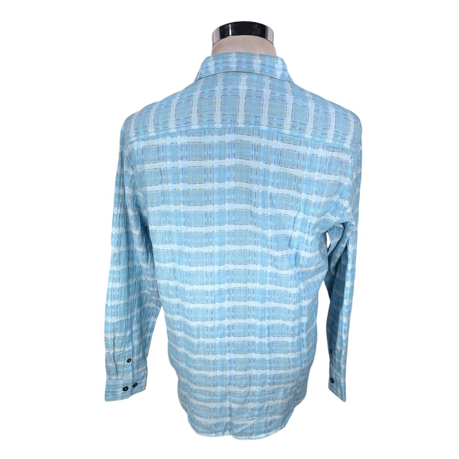 Other Carbon 2 Cobalt Shirt Men’s Medium Blue Geometric Button-Up Size US M / EU 48-50 / 2 - 5 Thumbnail