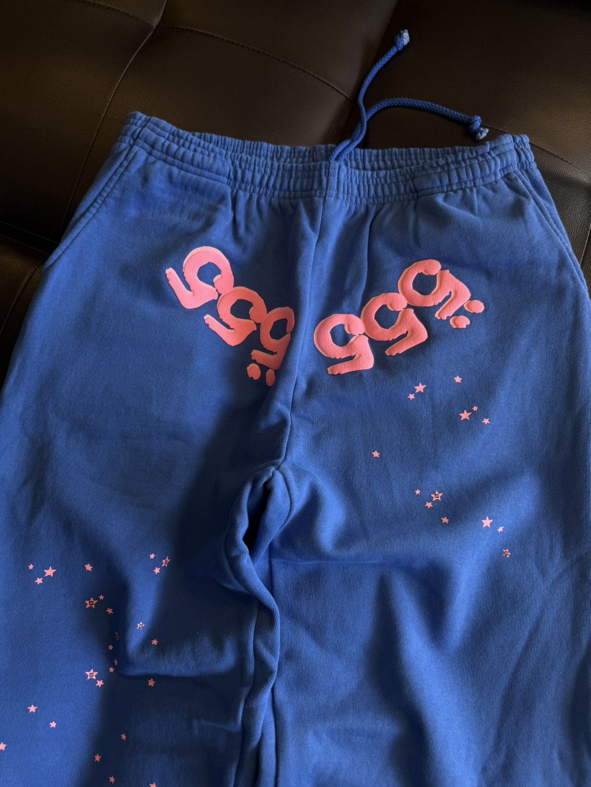 Sp5der Sp5der Worldwide Pink Blue Sweatpants Size L (NEW) Size US 33 - 4 Thumbnail