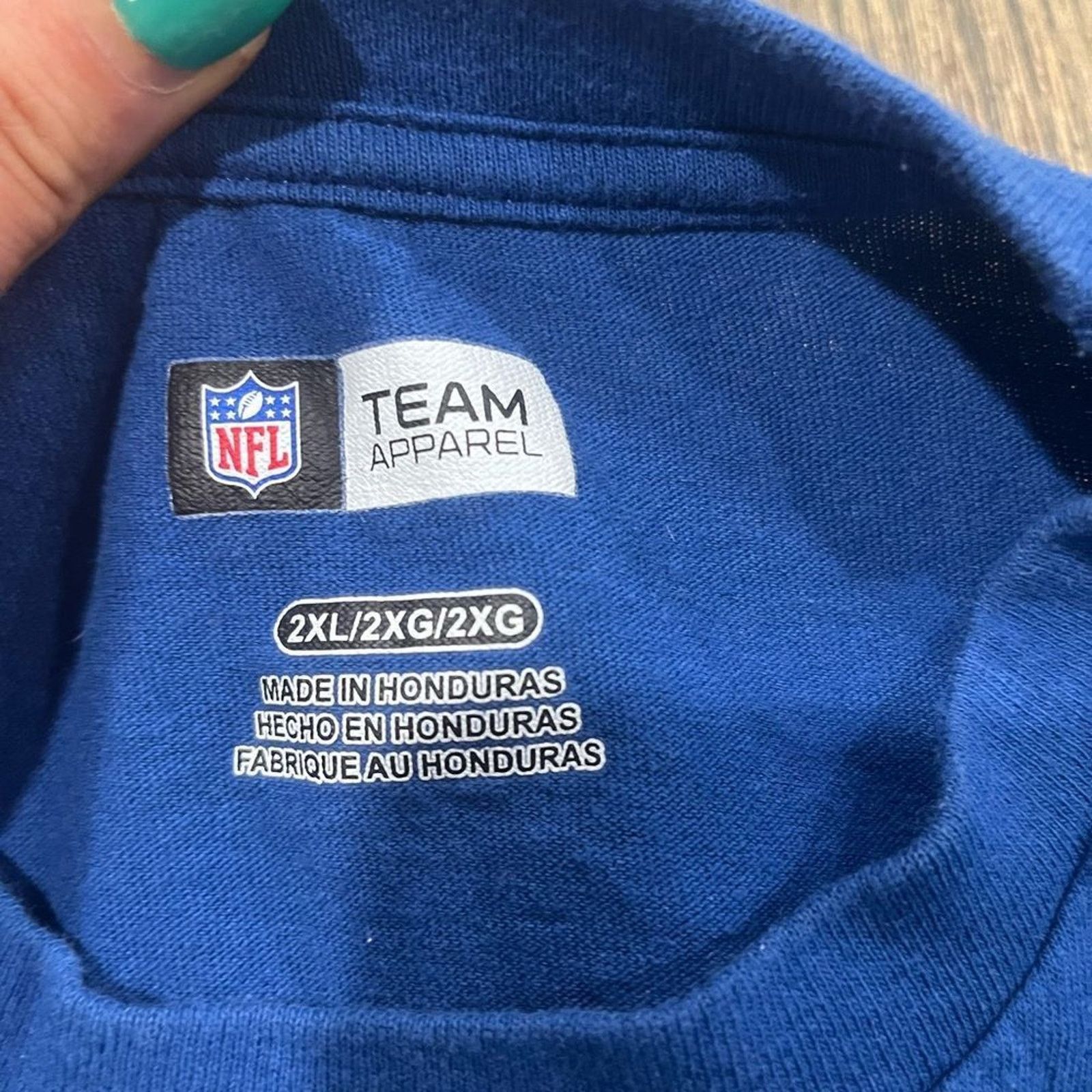 NFL NFL T-Shirt 2014 Colts Training Camp Short Sleeve Blue 2XL Size US XXL / EU 58 / 5 - 3 Thumbnail