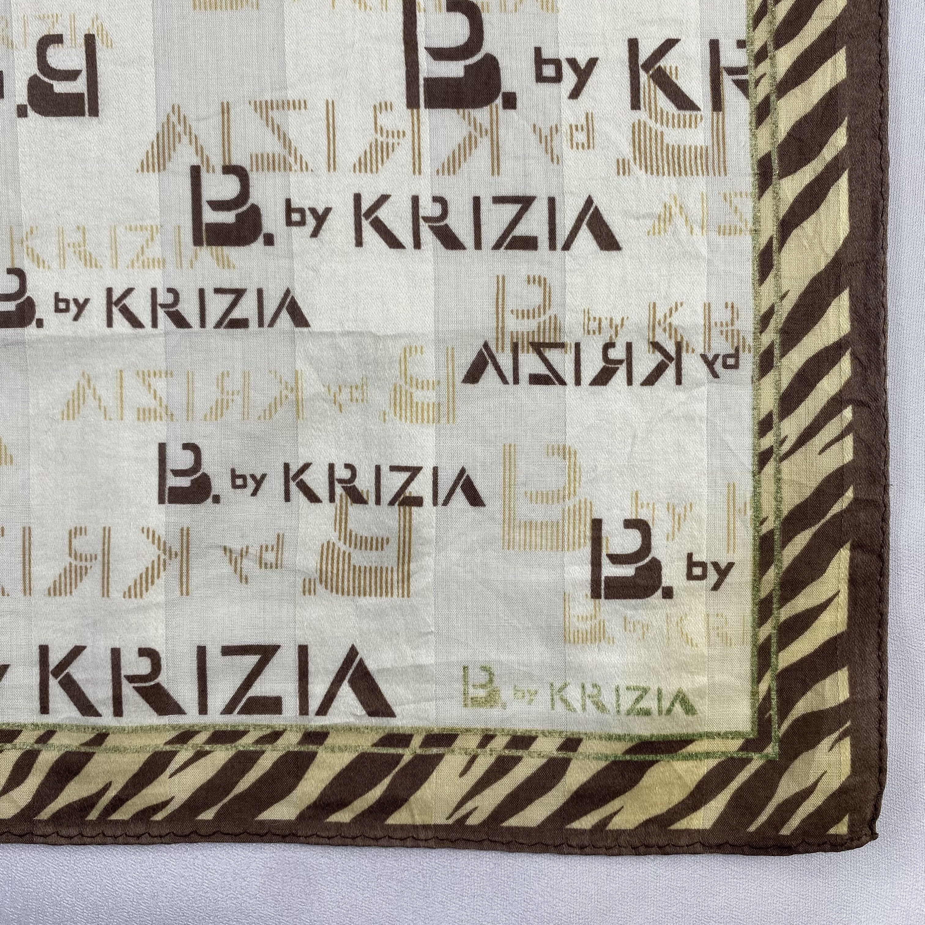 Krizia Uomo × Vintage Krizia Uomo Bandana/ Handkerchief / Neckerchief-P1678 Size ONE SIZE - 3 Thumbnail