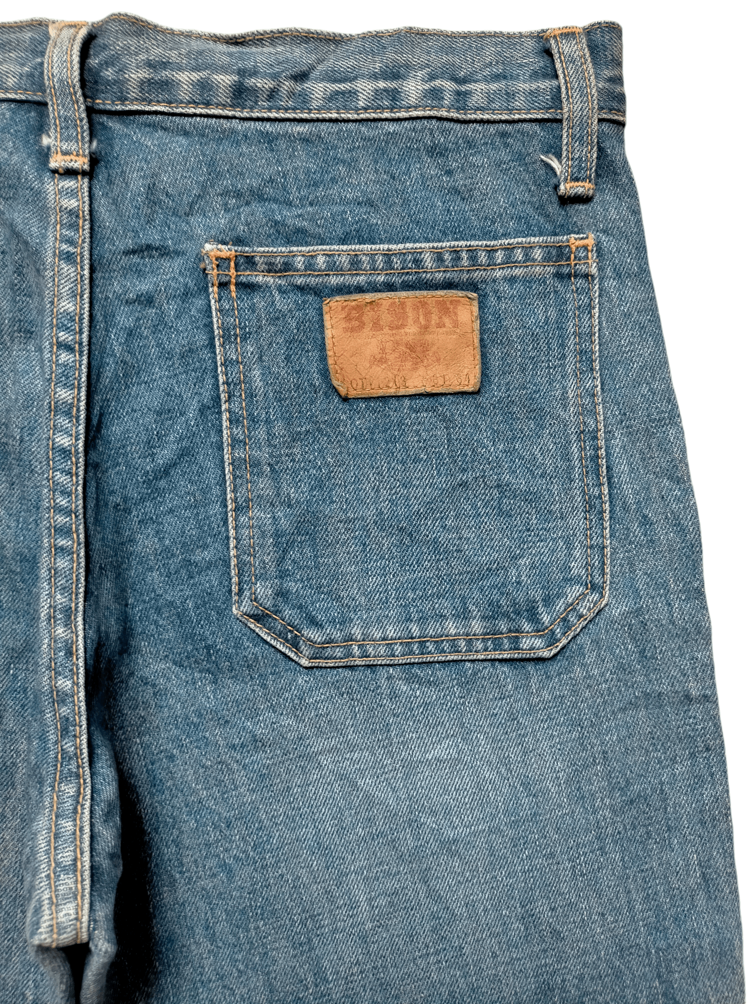 Hysteric Glamour × Japanese Brand Flare Jeans Vtg Bison Japan Bell Bottom Boot cut Denim Size US 30 / EU 46 - 11 Thumbnail
