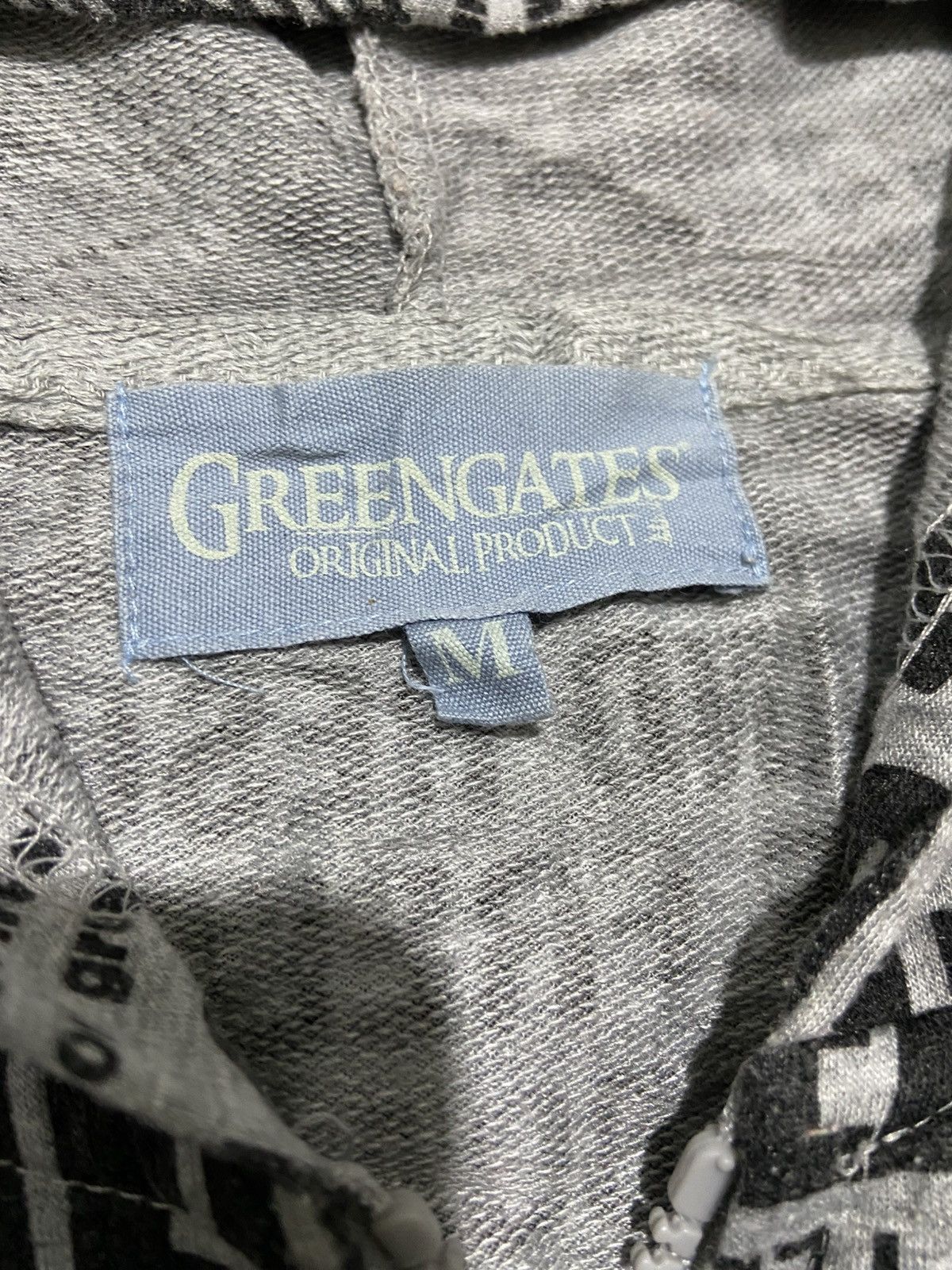 Japanese Brand GREENGATES NEW WAVE PARADIDE ZIP HOODIE Size US M / EU 48-50 / 2 - 12 Thumbnail