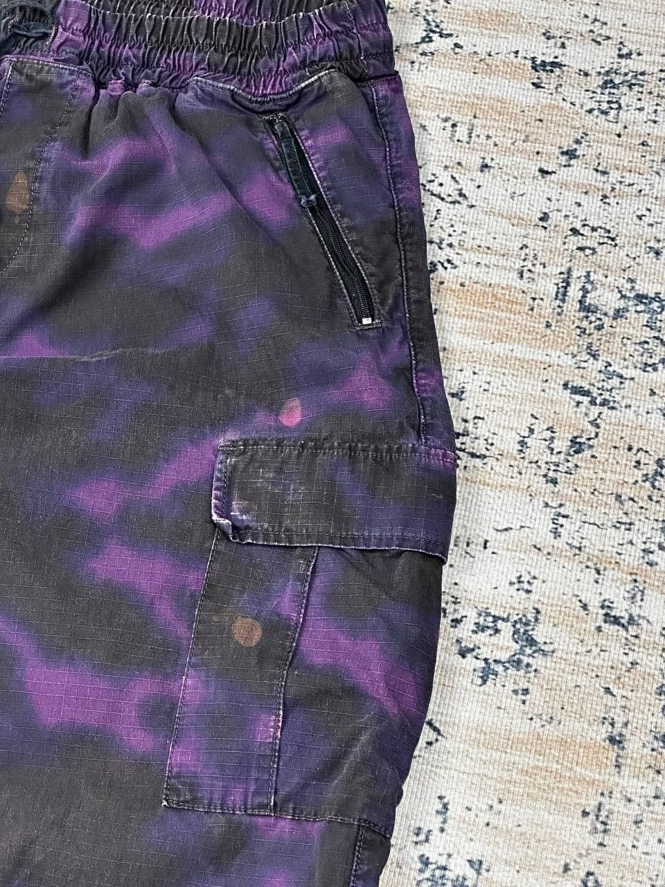 Carhartt Vintage Carhartt WIP Blur Purple Camo Cargo Pants Size US 32 / EU 48 - 4 Thumbnail