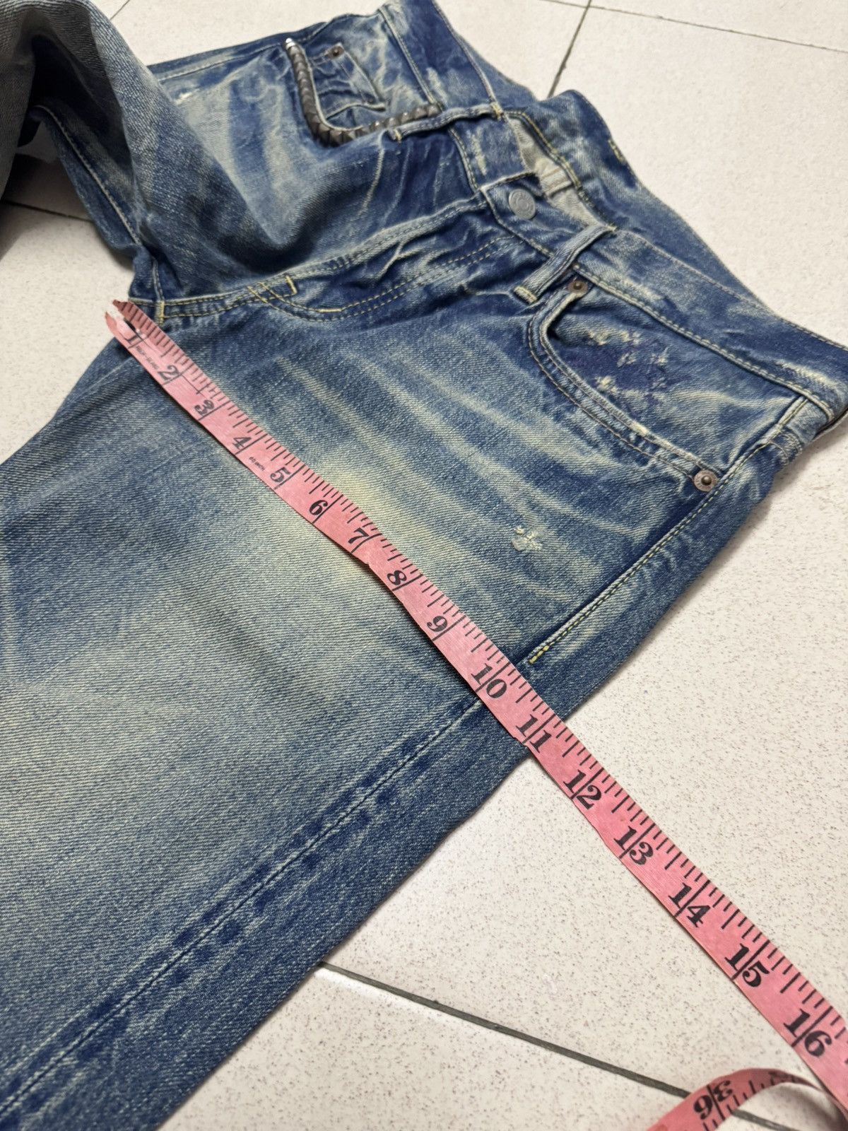 Hysteric Glamour HYSTERIC GLAMOUR SELVEDGE JEANS Size US 32 / EU 48 - 9 Thumbnail
