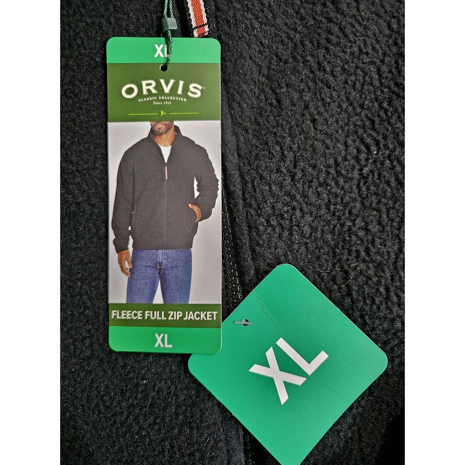 Orvis ORVIS Signature Fleece Full Zip Jacket Pockets Long Sleeve Men's Sz X-Large NWTs Size US XL / EU 56 / 4 - 5 Thumbnail