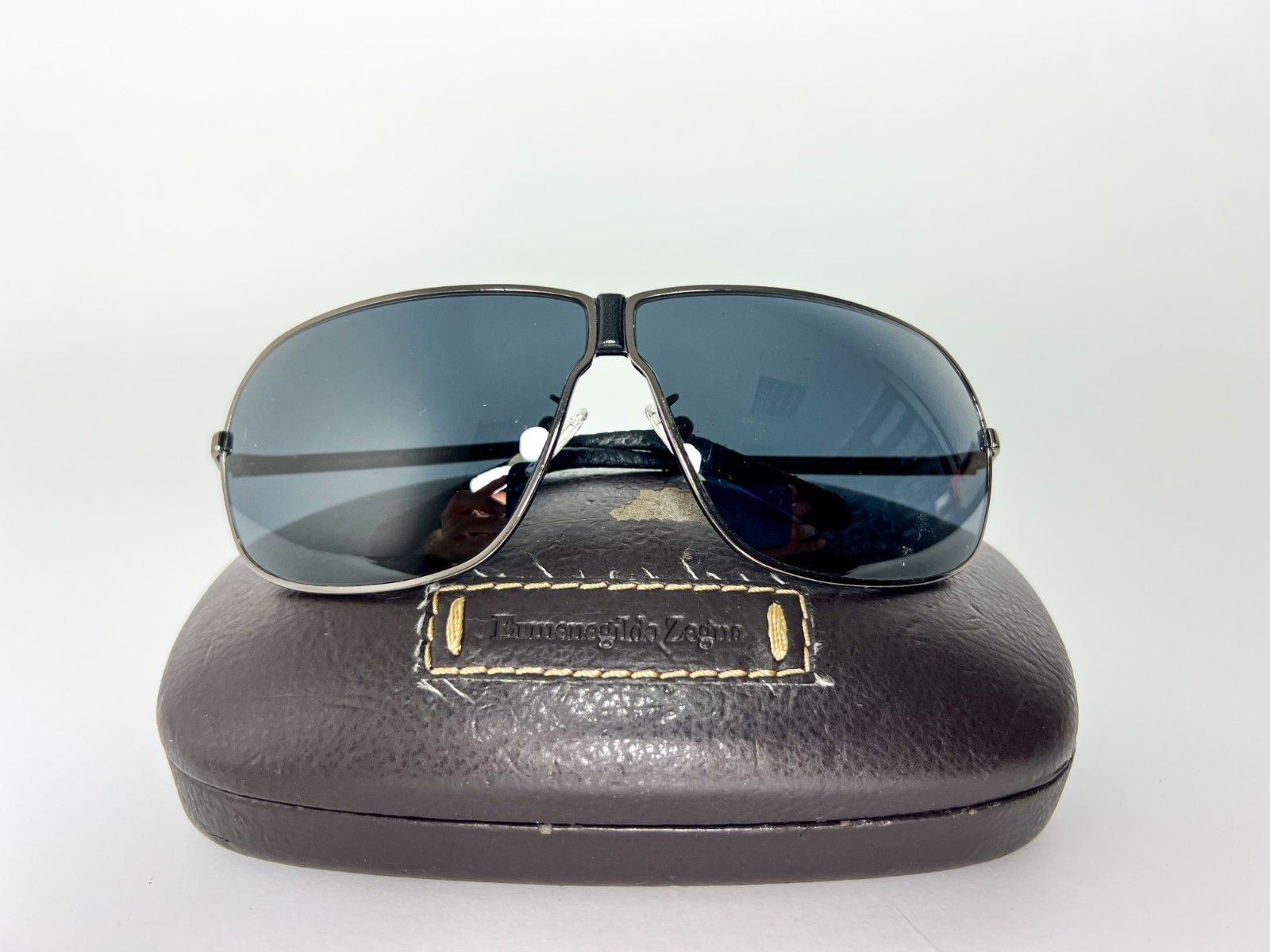 Ermenegildo Zegna Ermenegildo Zegna Sunglasses Unisex Aviator SZ3125V Size ONE SIZE - 2 Thumbnail