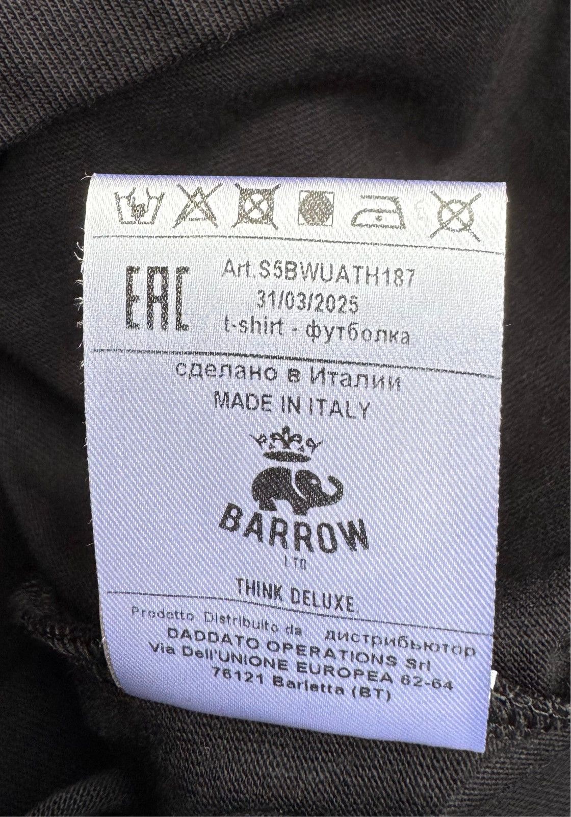 Barrow Barrow T-shirts Size US L / EU 52-54 / 3 - 7 Thumbnail