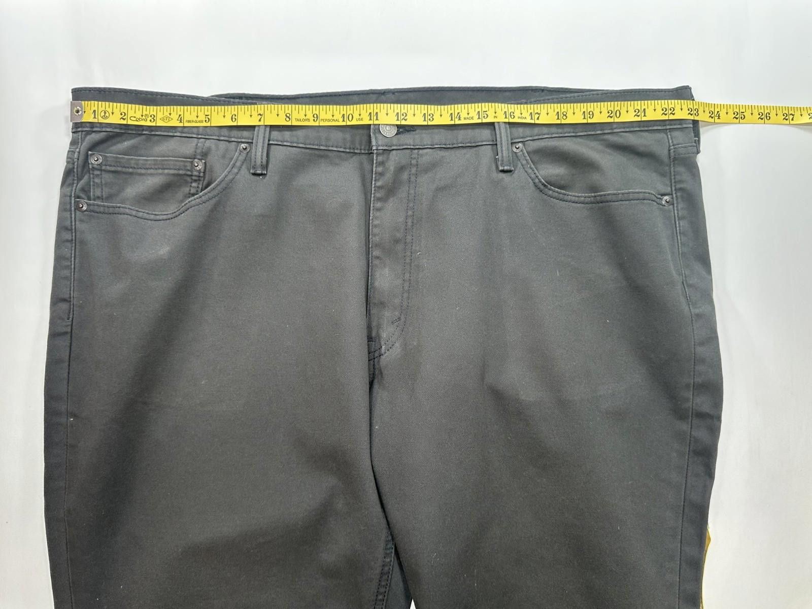 Levi's Levis 541 Straight Leg Cotton Denim Chinos Green Mens 44/29 Size US 42 / EU 58 - 3 Thumbnail