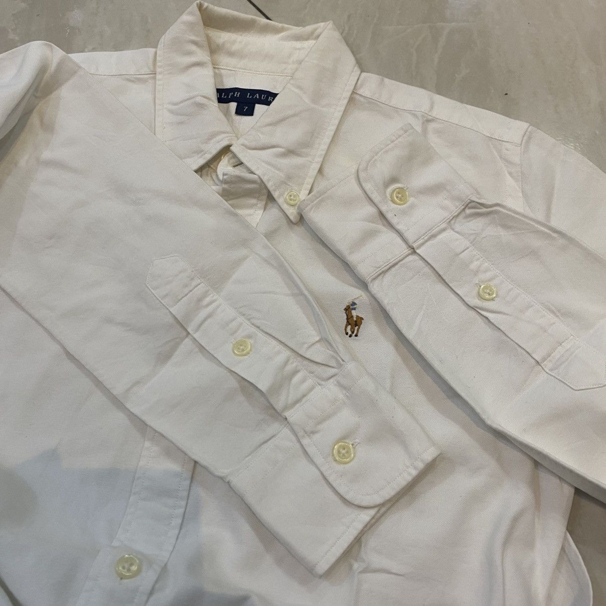 Ralph Lauren Ralph lauren true white shirt Size US S / EU 44-46 / 1 - 5 Thumbnail