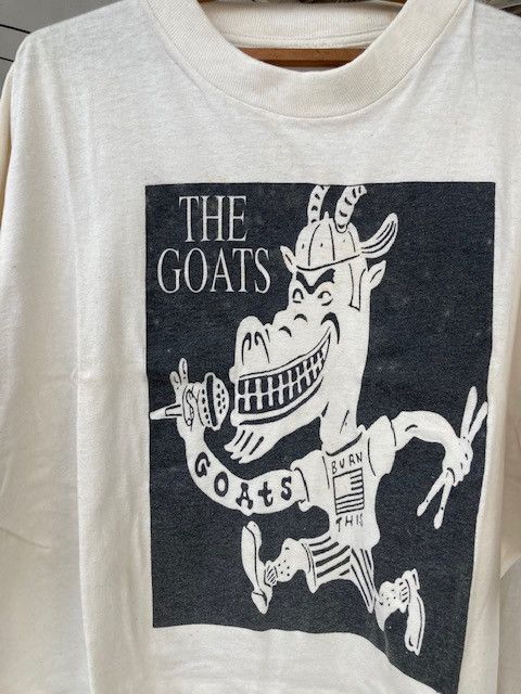 image of Rap Tees x Vintage 1992 The Goats Trick Of The Shade Vintage T-Shirt De La Soul in White (Size XL)