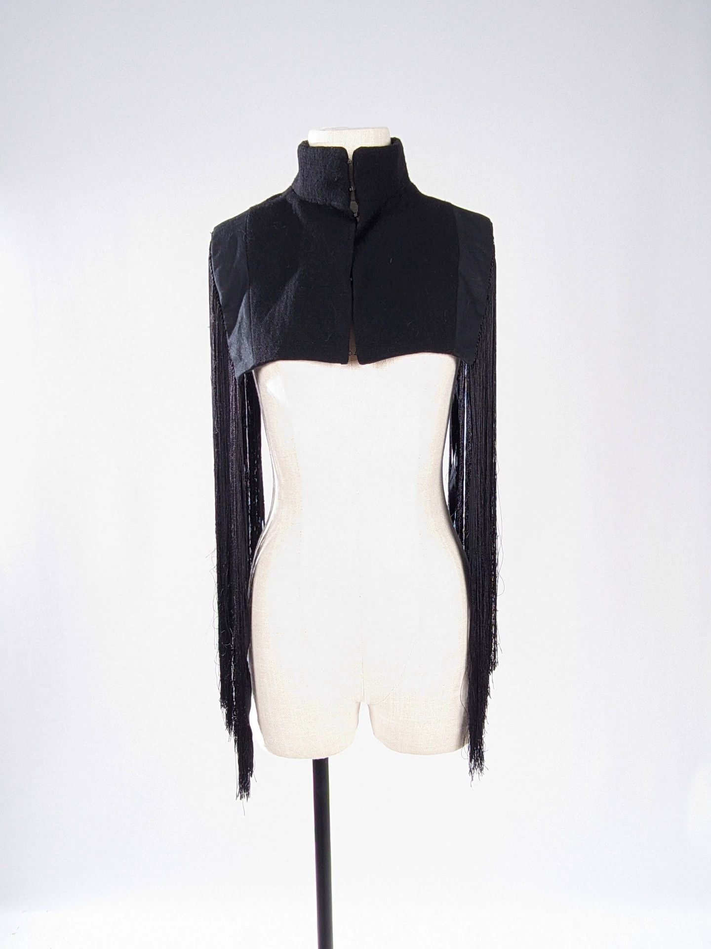 Ann Demeulemeester Ann demeulemeester Women's Fringed Shawl Coat Size XS / US 0-2 / IT 36-38 - 5 Thumbnail