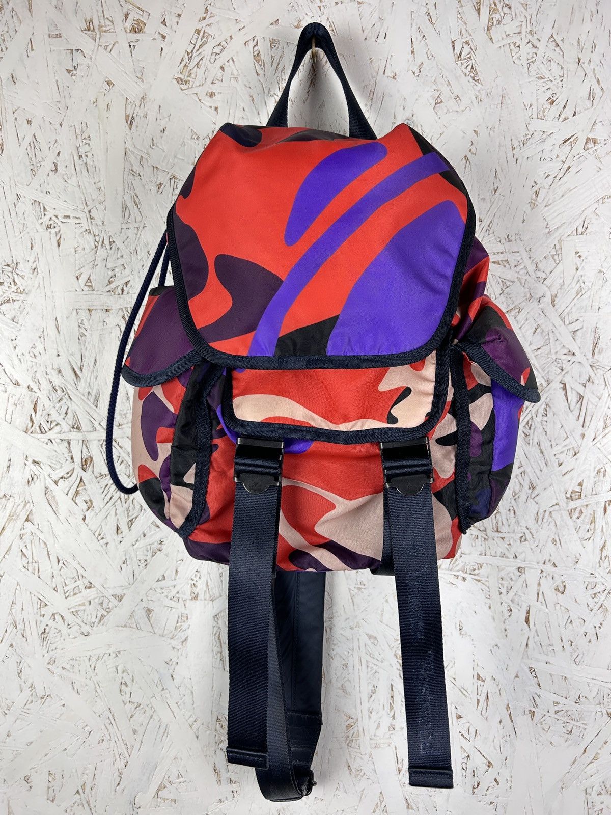 Vivienne Westwood Vivienne Westwood AOP Multicolor Camouflage One Shoulder Bag Size ONE SIZE - 1 Thumbnail