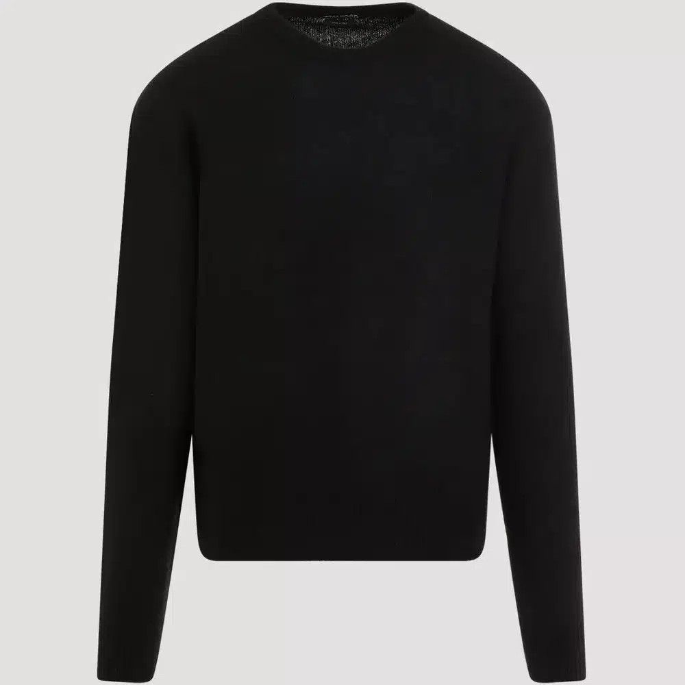Tom Ford o1sndg1125 KCL042 Roundneck Cashmere Sweater in Black Size US L / EU 52-54 / 3 - 1 Thumbnail