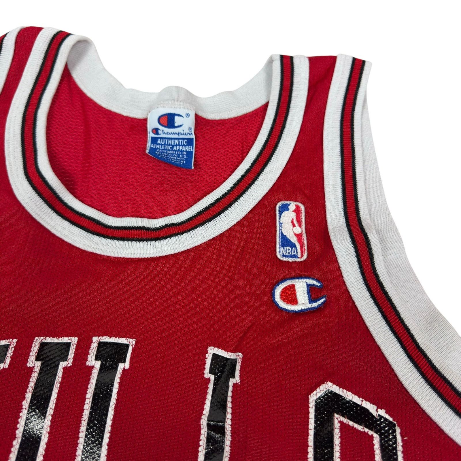 Champion × Vintage Champion Mens Red Chicago Bulls Michael Jordan #23 Jersey 40 Size US M / EU 48-50 / 2 - 3 Thumbnail