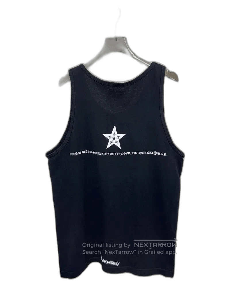 Chrome Hearts Chrome Hearts Black Star Graphic Tank Top. Size US M / EU 48-50 / 2 - 1 Thumbnail