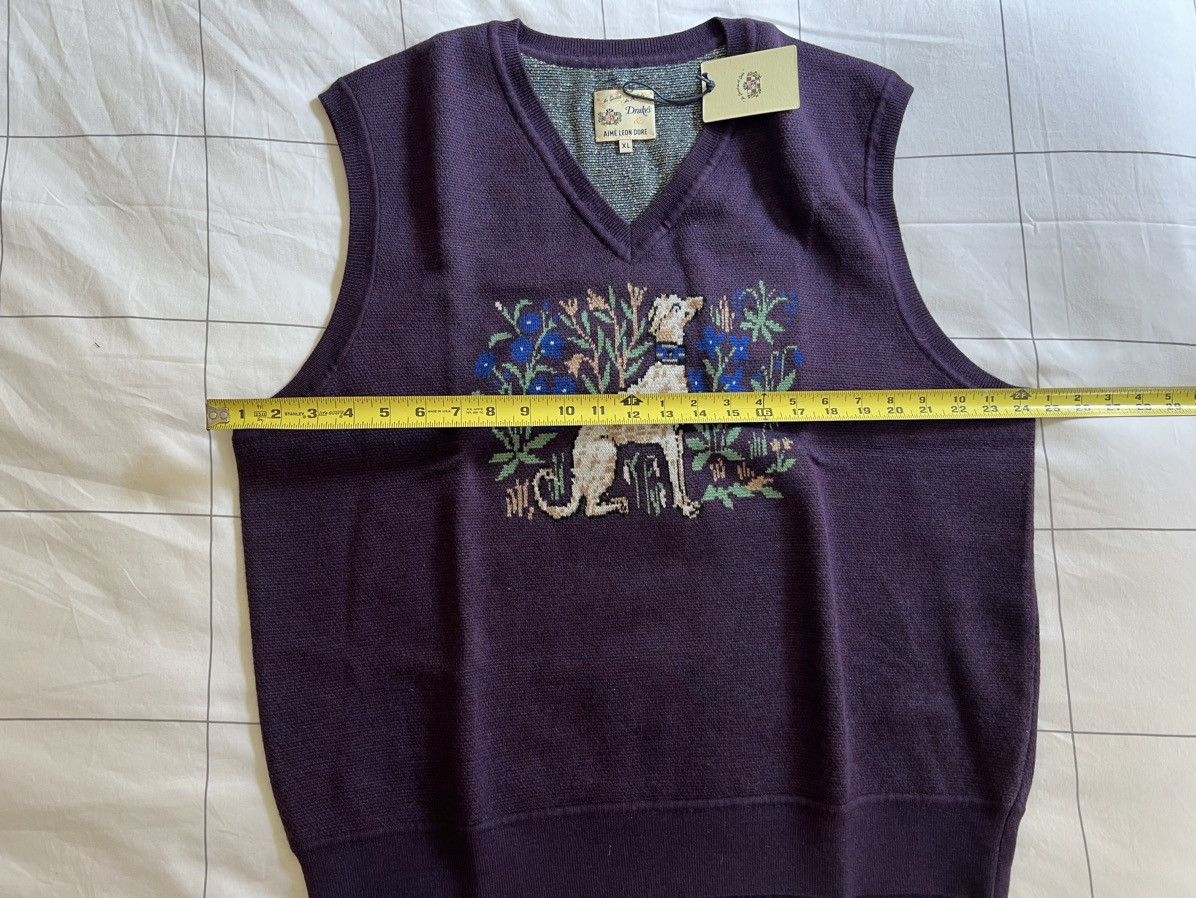 Aime Leon Dore × Drake's Aime Leon Dore ALD/Drake's Greyhound Sweater Vest Size XL Size US XL / EU 56 / 4 - 5 Thumbnail