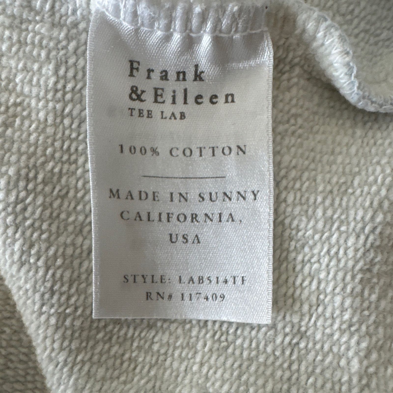 Frank & Eileen FRANK & EILEEN Tee Lab Crew Neck Sweatshirt Style Lab 514TF Size L / US 10 / IT 46 - 9 Thumbnail
