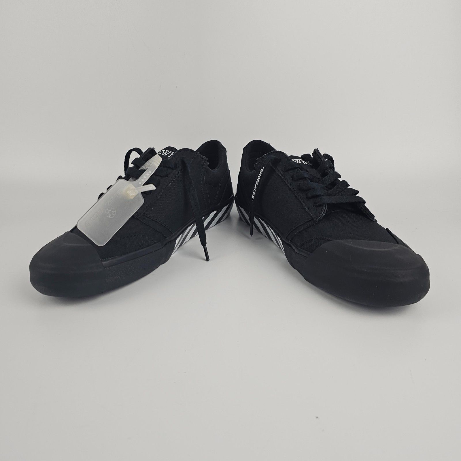 Off-White OFF-WHITE Vulcanized Black Sneakers New & Authentic (Men's s Size US 8 / EU 41 - 7 Thumbnail