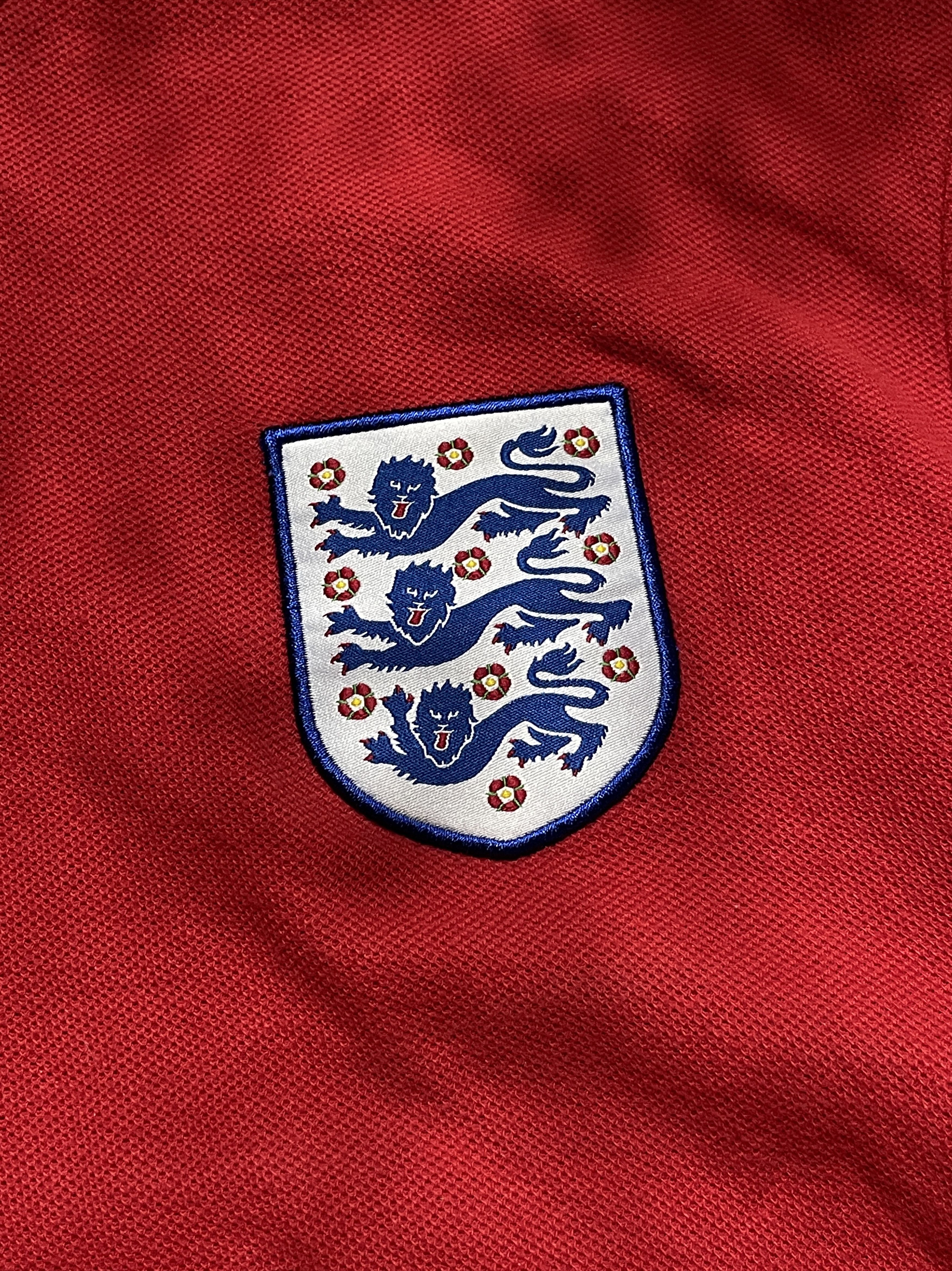F.C. Real Bristol × New England Outerwear × Vintage Three Lions England Football T-Shirt Streetwear Size US L / EU 52-54 / 3 - 3 Thumbnail