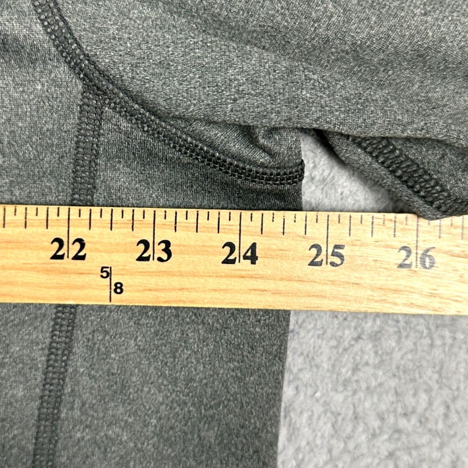 The North Face The North Face Shirt Mens XL Gray Quarter Zip Pullover Long Sleeve Activewear Mock Neck Zip Pullover Casual Size US XL / EU 56 / 4 - 6 Thumbnail