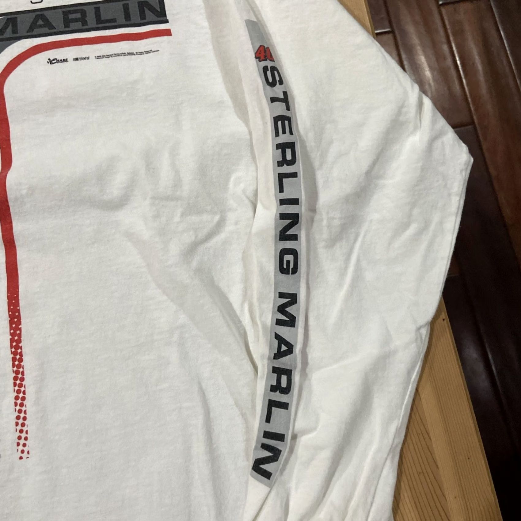 Chase Authentics VINTAGE Chase Authentics NASCAR Racing Shirt Long Sleeve Crew Neck XL White Mens Cars 2003 Y2K Size US XL / EU 56 / 4 - 4 Thumbnail