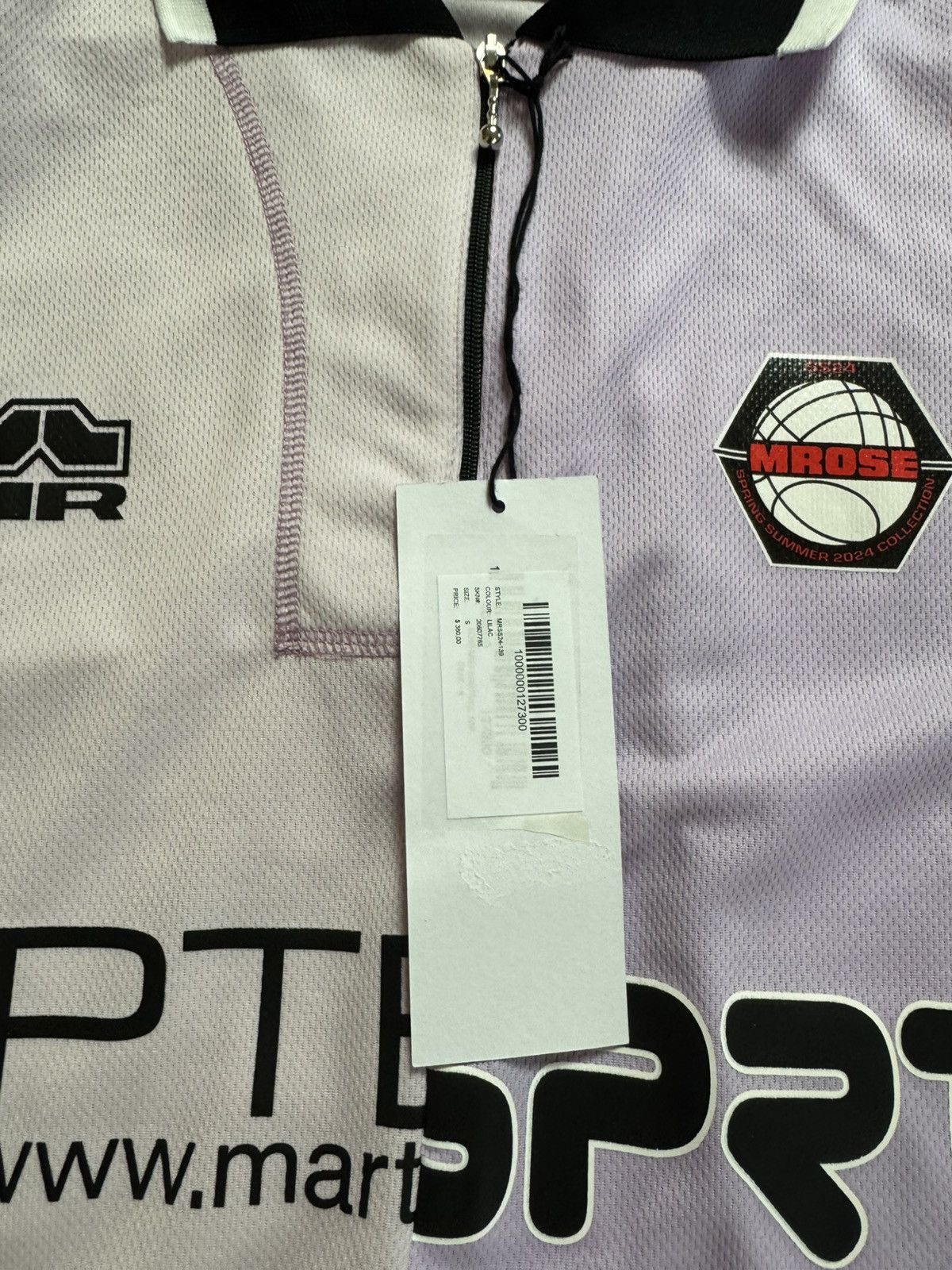 Martine Rose Martine Rose Half and Half Football Top in Pink Size US S / EU 44-46 / 1 - 7 Thumbnail