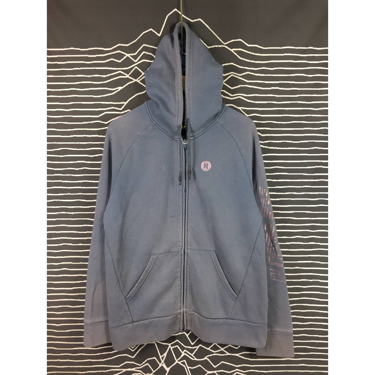 Hurley × Vintage Sunfaded Hurley Surf Skate Style Zip Up Hoodie Size US M / EU 48-50 / 2 - 3 Thumbnail