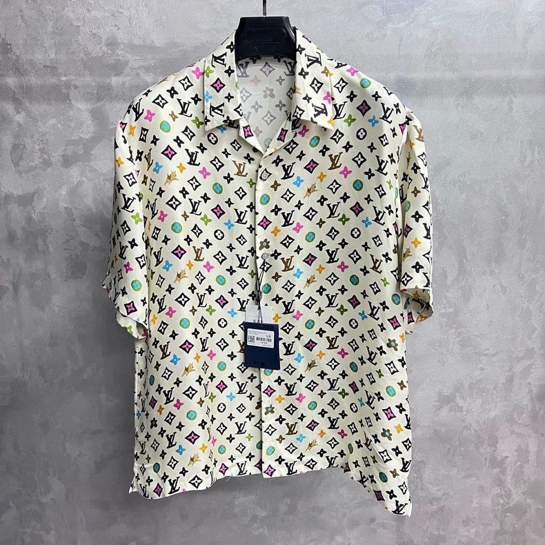 Louis Vuitton Louis Vuitton 24 Latest Light Beige Logo Full Print Single Size US L / EU 52-54 / 3 - 1 Thumbnail