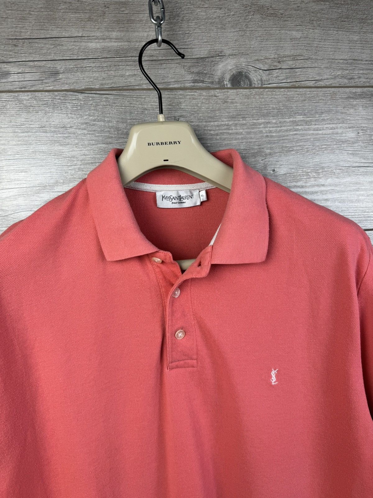 Yves Saint Laurent YSL Yves Saint Laurent Polo Rare Vintage Tee T-shirt size XL Size US XL / EU 56 / 4 - 9 Thumbnail