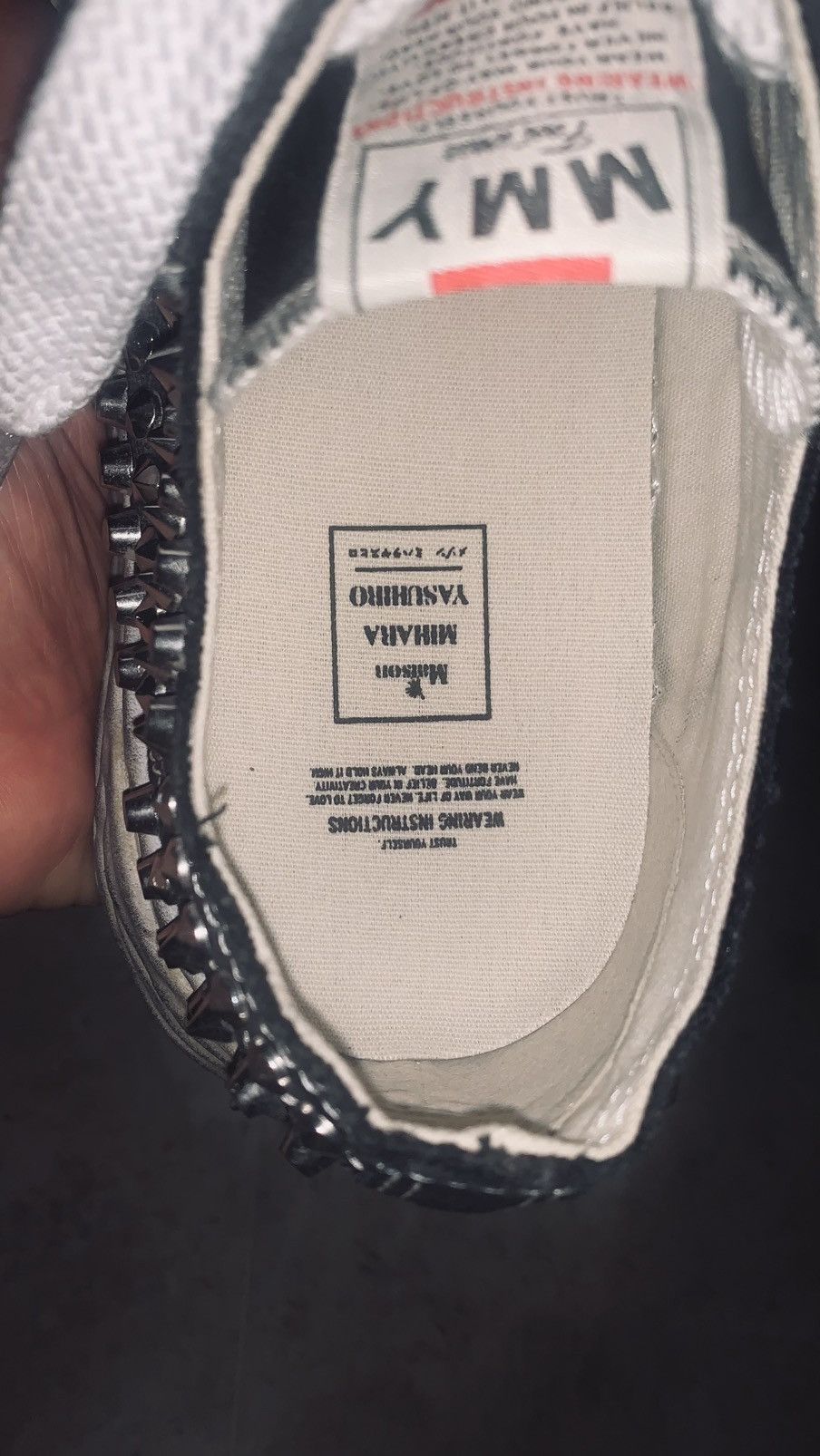 Maison MIHARA YASUHIRO Maison Miharayasuhiro Peterson original low studded sneakers Size US 9 / EU 42 - 11 Thumbnail