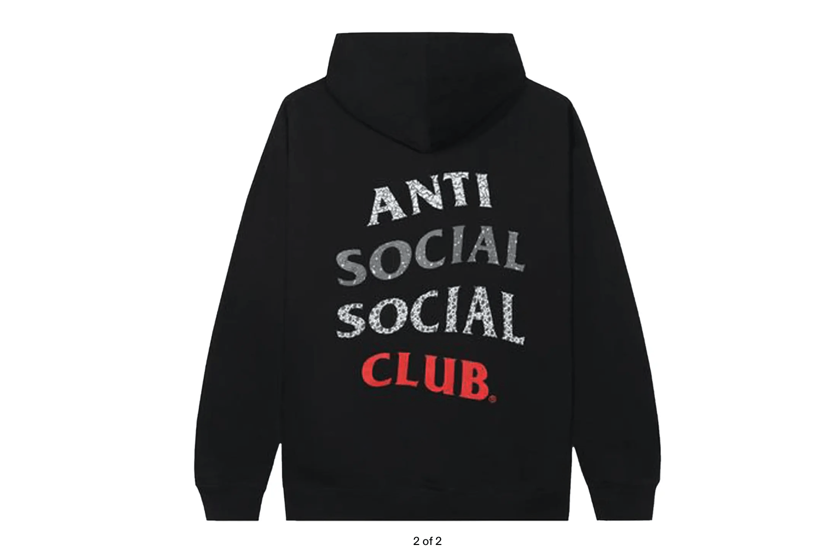 Anti Social Social Club Anti Social Social Club 99 Retro IV Hoodie Black Sz (M) Size US M / EU 48-50 / 2 - 1 Thumbnail