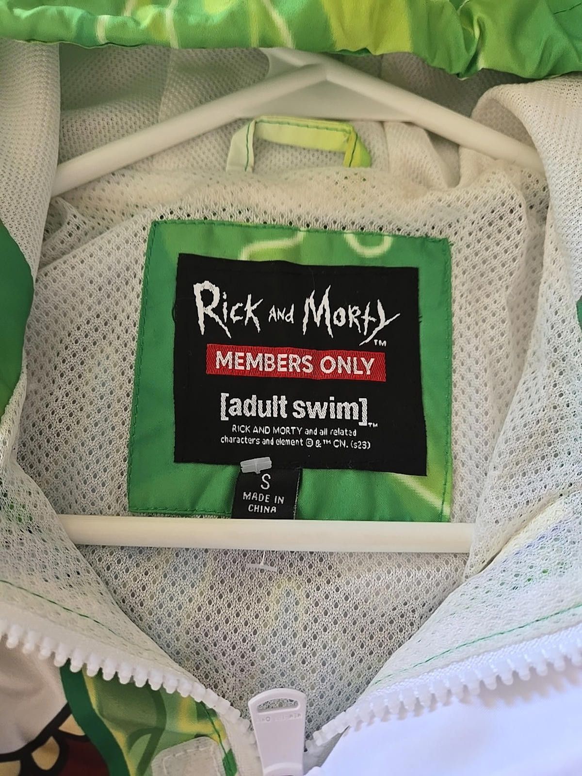 Members Only Members Only Rick And Morty Men's Small Pullover Hoodie Size US S / EU 44-46 / 1 - 4 Thumbnail