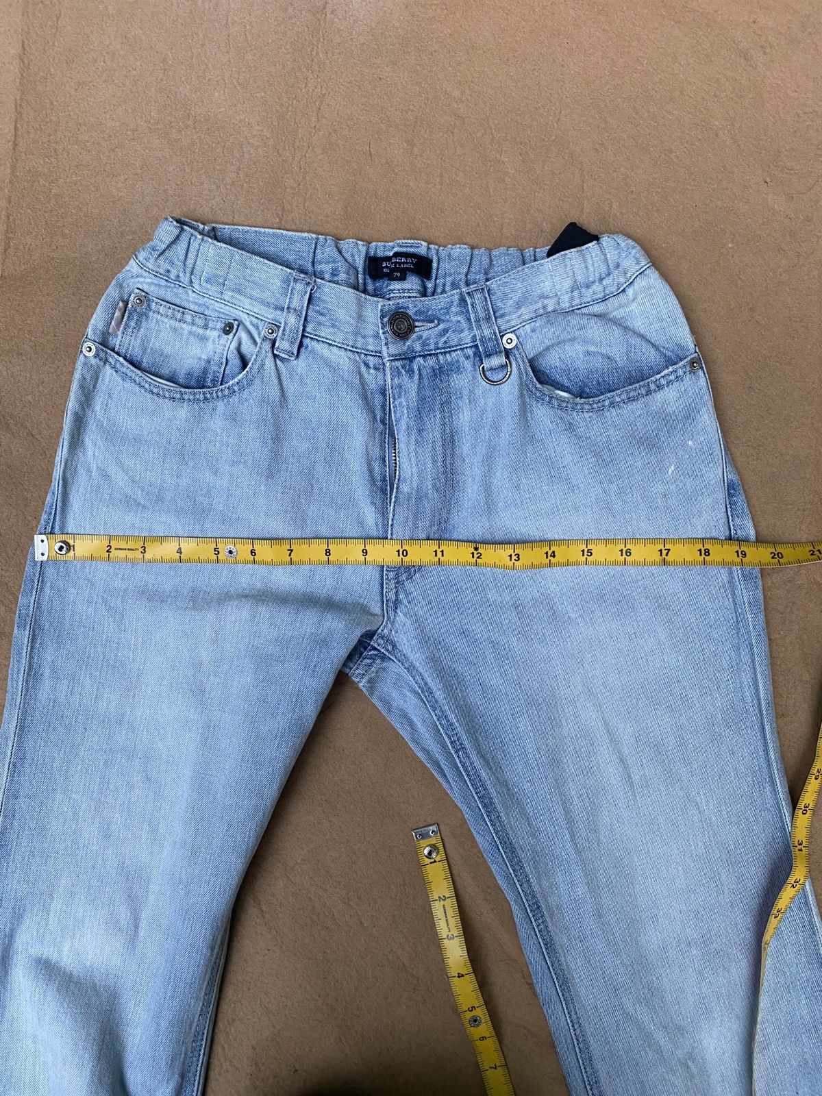 Burberry burberry black label blue washed denim Size 26" / US 2 / IT 38 - 6 Thumbnail
