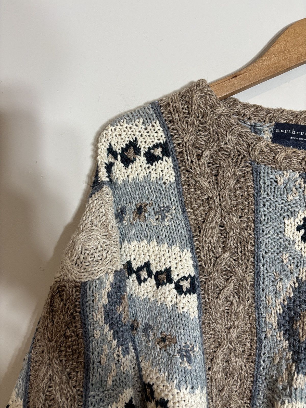 Northern Isles Vintage Northern Isles Hand Knit Sweater XL Size US XL / EU 56 / 4 - 3 Thumbnail
