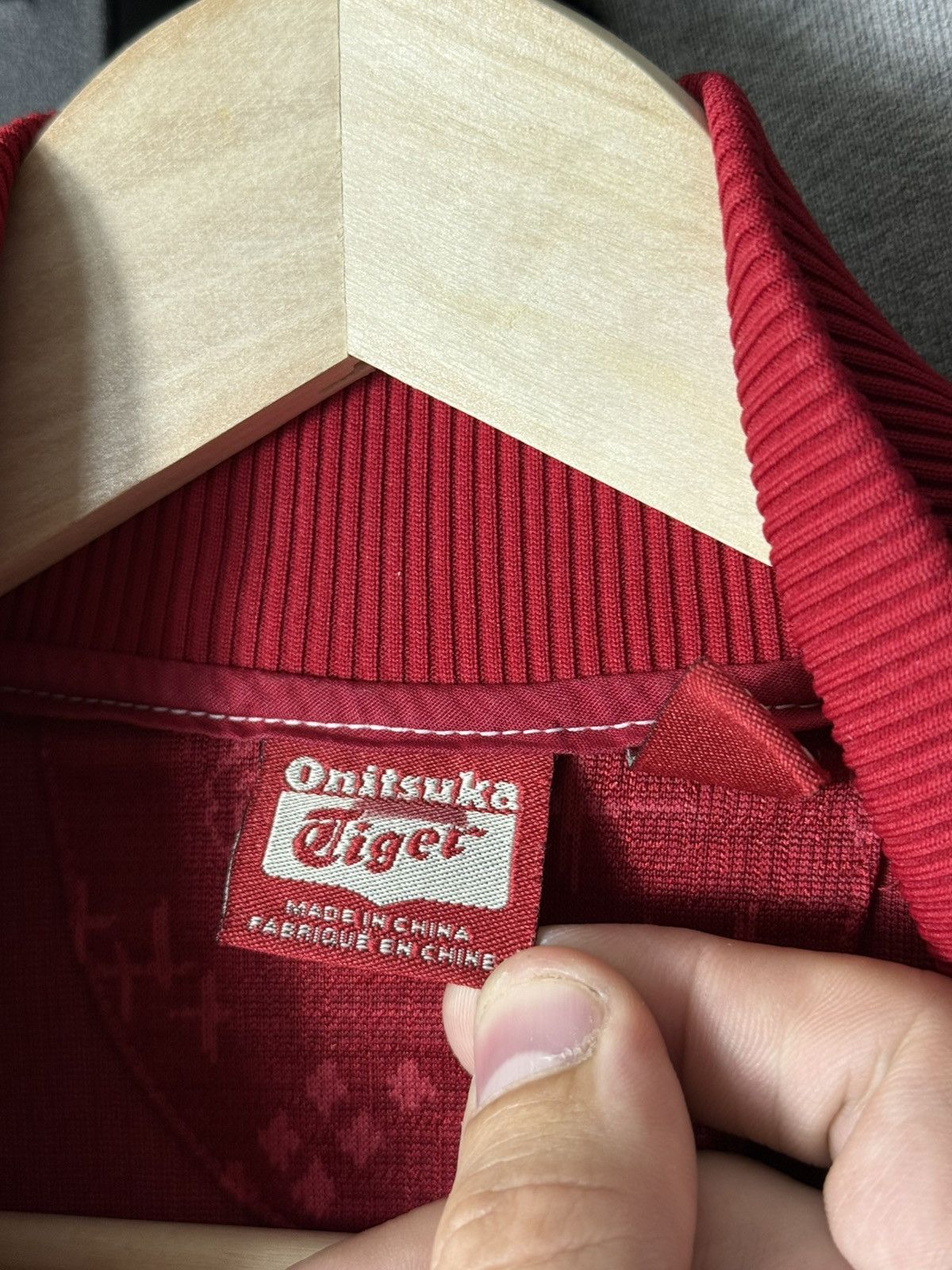 Onitsuka Tiger Onitsuka Tiger Track Jacket Red Full Zip Y2K Japan Style S Size US S / EU 44-46 / 1 - 10 Thumbnail