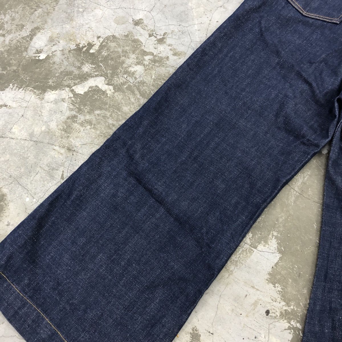 45rpm × Japanese Brand 45 RPM Baggy Flare Selvedge Denim Jeans Size US 29 - 8 Thumbnail