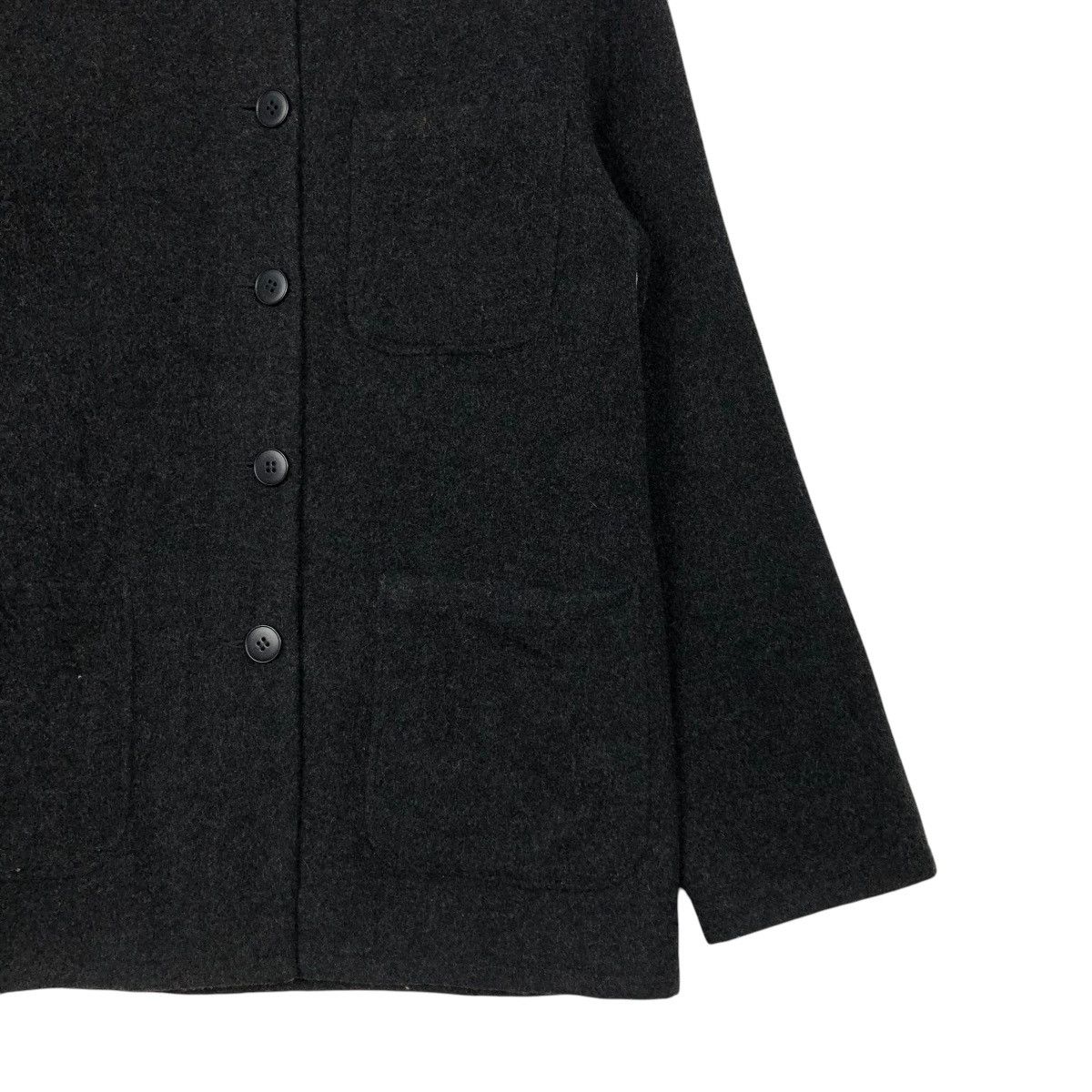 agnes b. 🔥VINTAGE WOOL BUTTON JACKET WORKER AGNES B. Size US S / EU 44-46 / 1 - 6 Thumbnail