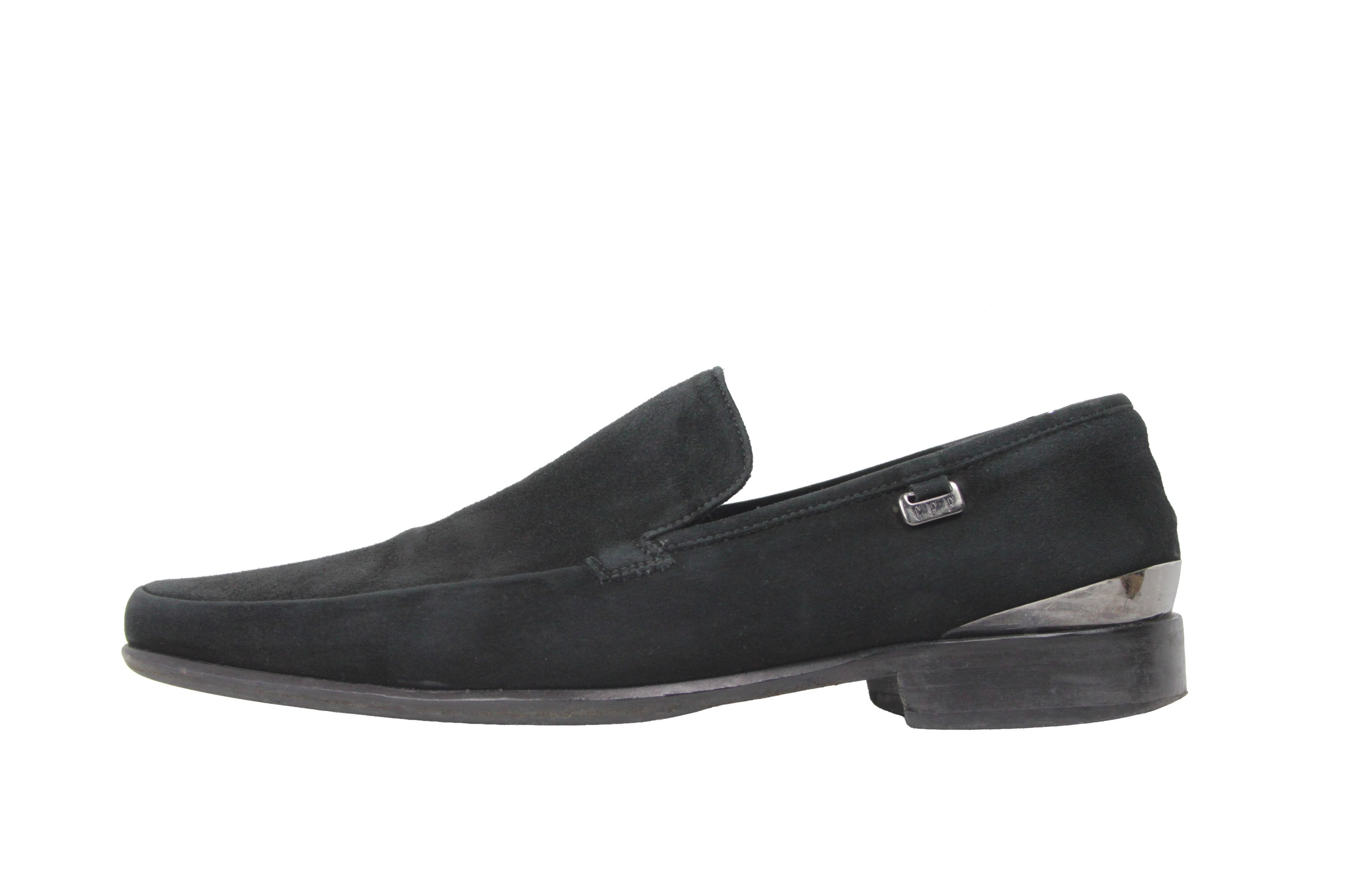 Gianfranco Ferre 90S Logo Suede Loafers Vintage Size US 9 / IT 39 - 2 Thumbnail