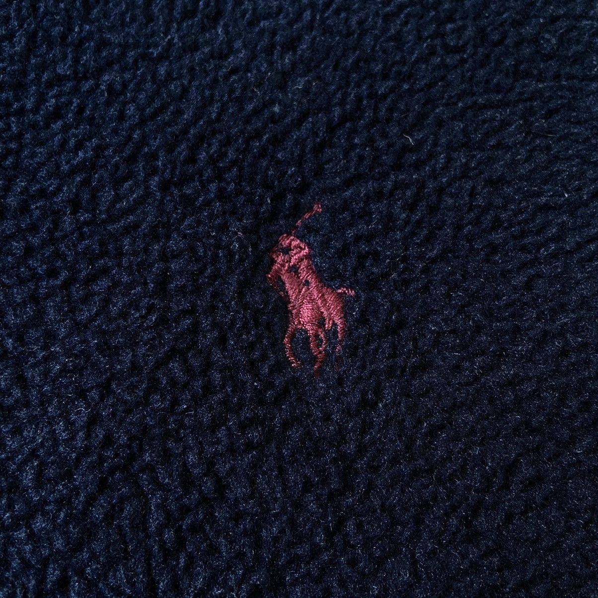 Polo Ralph Lauren × Vintage Polo Ralph Lauren Vintage Fleece Jacket Size US L / EU 52-54 / 3 - 3 Thumbnail