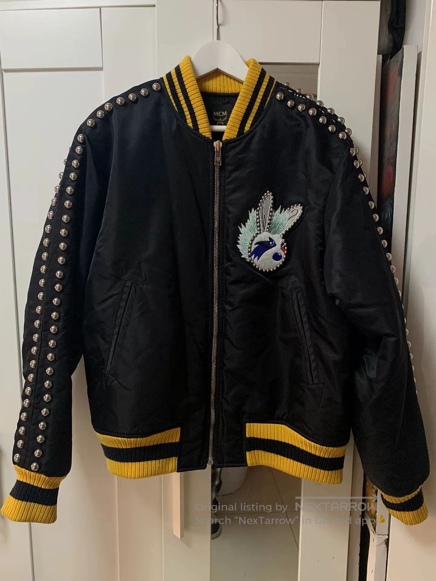 MCM MCM Embroidered Rabbit Punk Jacket. Size US M / EU 48-50 / 2 - 2 Thumbnail