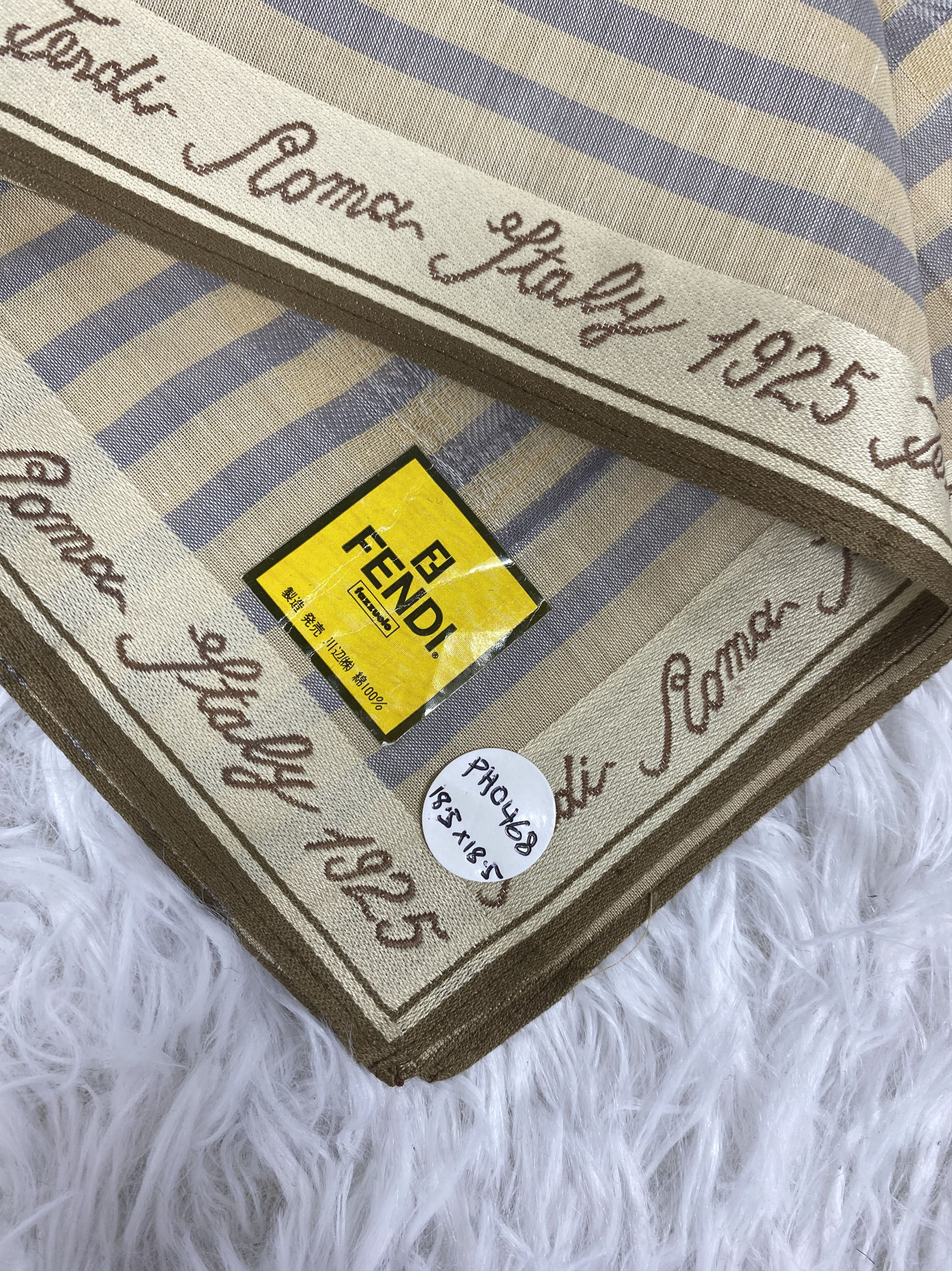 Fendi Vintage Fendi Handkerchief Neckerchief PH0468 Size ONE SIZE - 2 Thumbnail