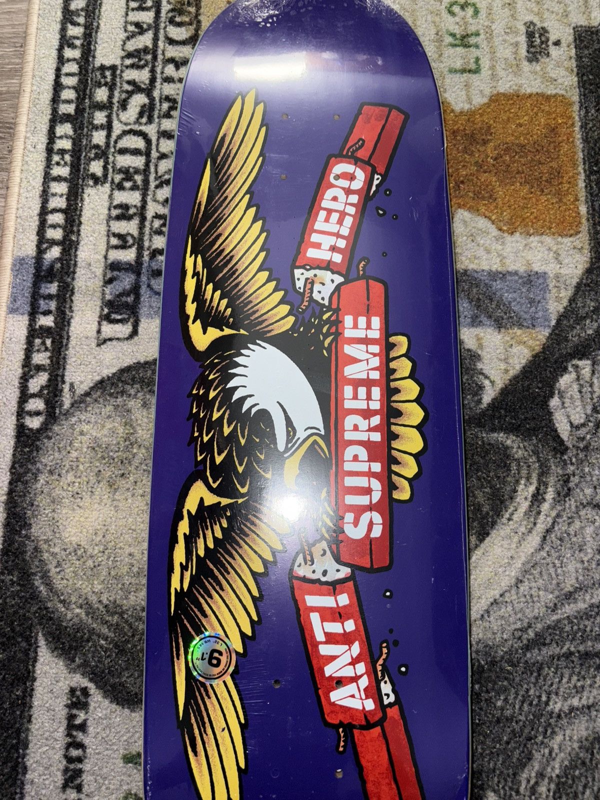 Antihero × Supreme Supreme ANTIHERO Curbs Skateboard Deck Size ONE SIZE - 3 Thumbnail