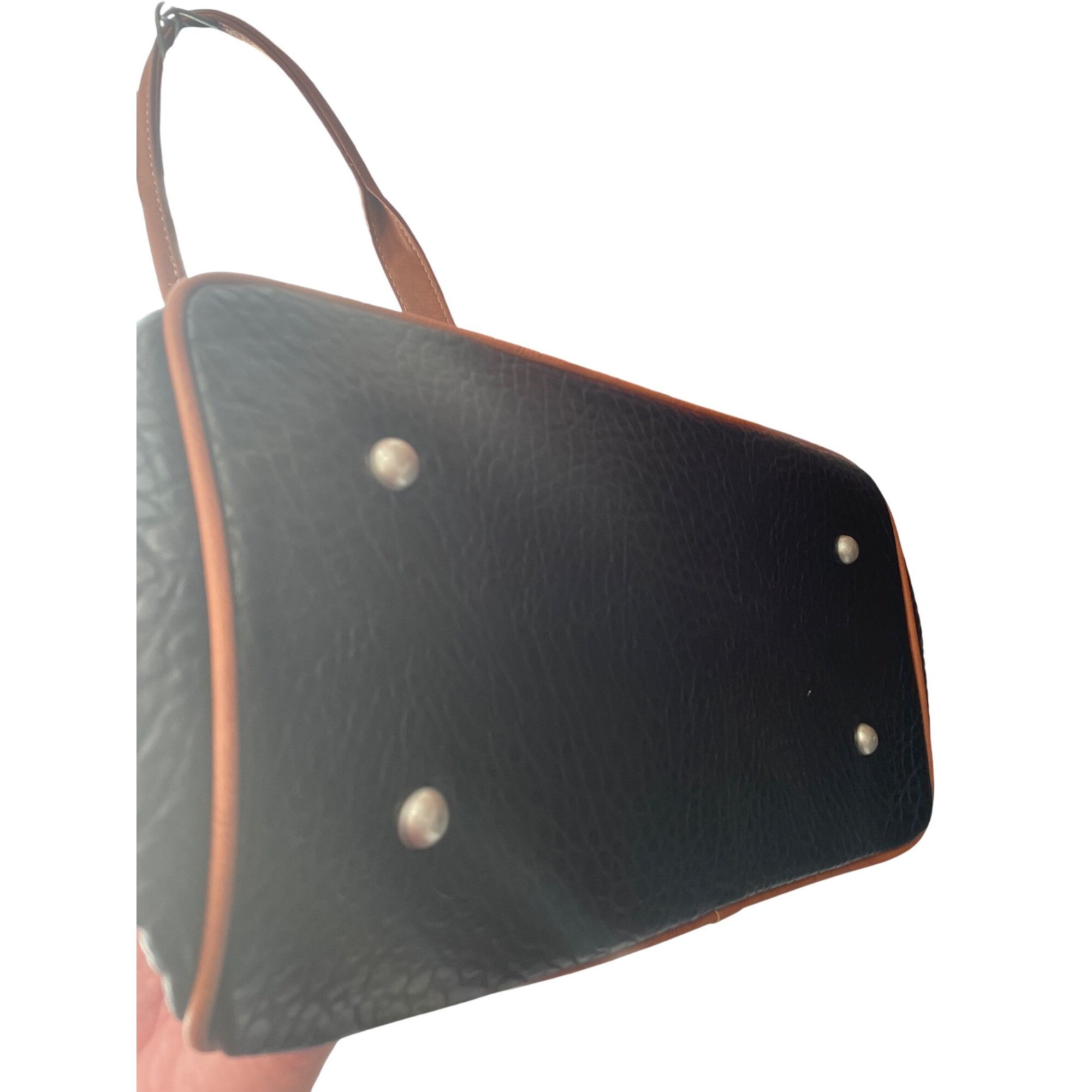 Other Bandana By American West Large Brown Leather Tote Bag SKU 89 Size ONE SIZE - 9 Thumbnail