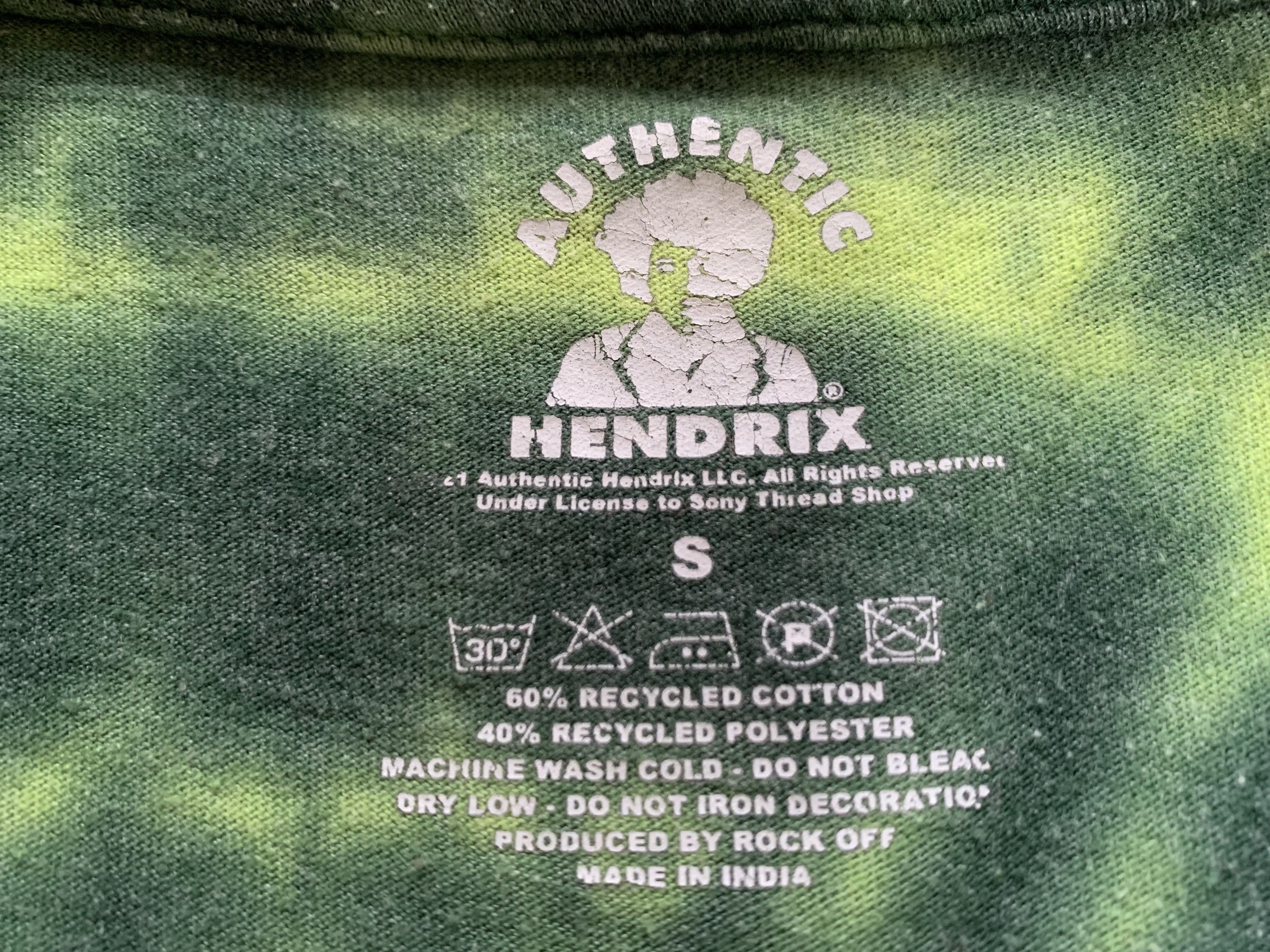 Band Tees × Jimi Hendrix Jimi Hendrix Tie Dye T Shirt Size S / US 4 / IT 40 - 6 Thumbnail
