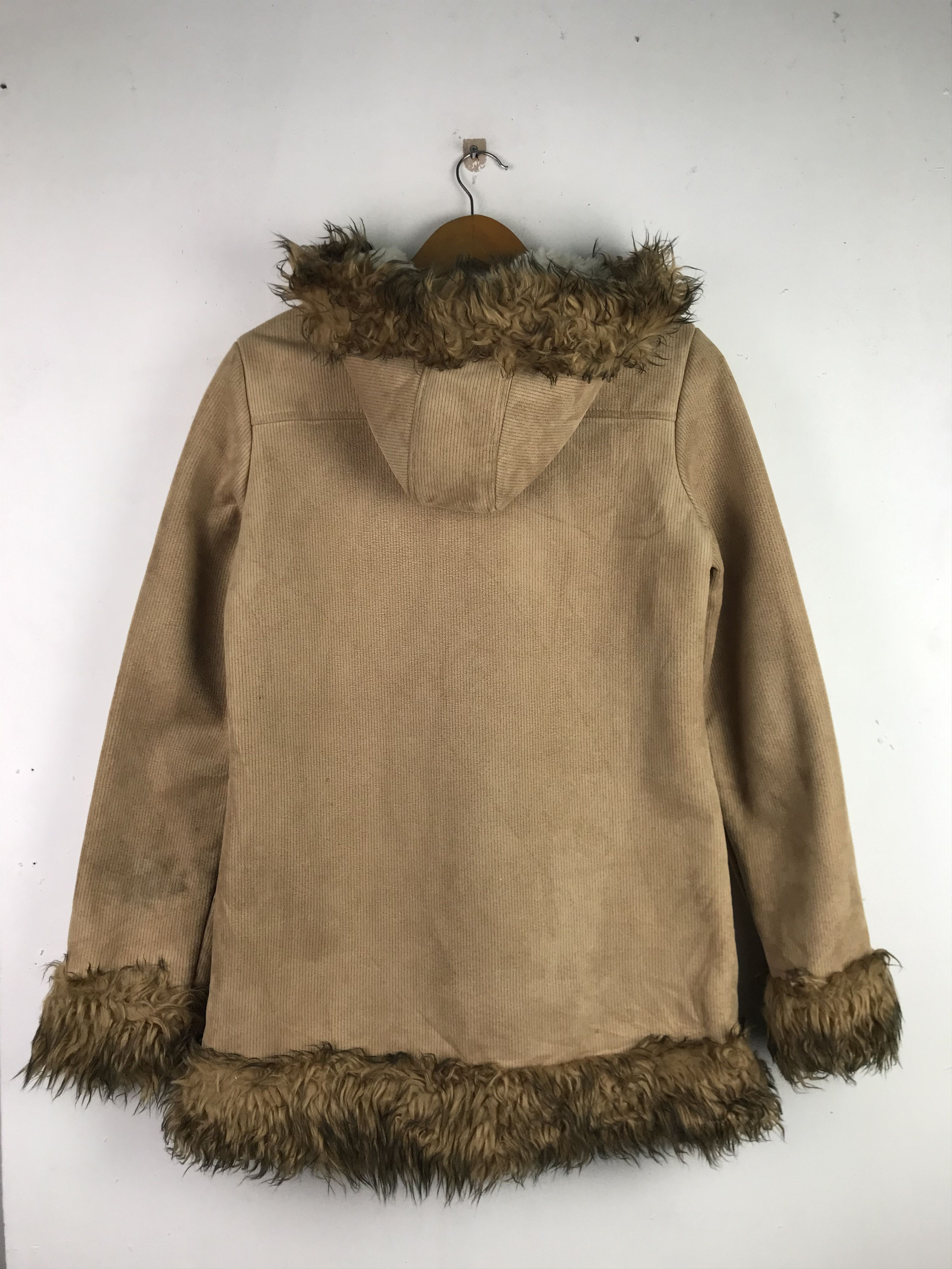 If Six Was Nine × Japanese Brand × Vintage Vintage Rare Design Mohair Duffle Jacket Size US M / EU 48-50 / 2 - 2 Thumbnail