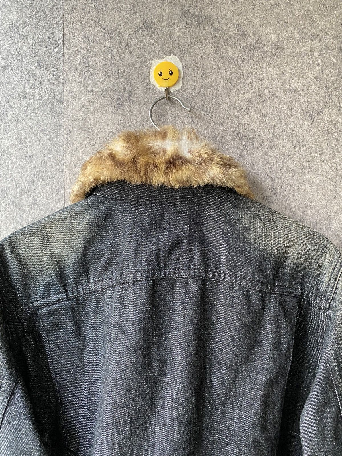 Japanese Brand Levi’s Star Japan Design Fur Denim Jacket Size US M / EU 48-50 / 2 - 10 Thumbnail